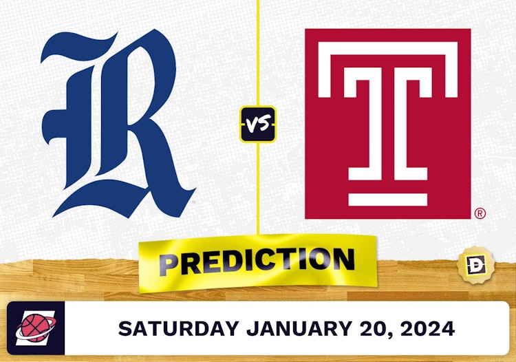 Rice vs. Temple Prediction, Odds, College Basketball Picks [1/20/2024]