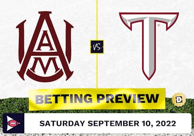Alabama A&M vs. Troy State CFB Prediction and Odds - Sep 10, 2022