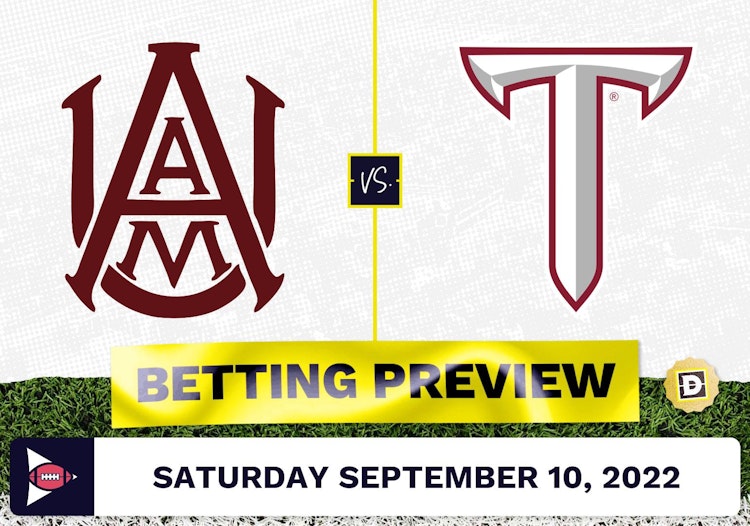 Alabama A&M vs. Troy State CFB Prediction and Odds - Sep 10, 2022