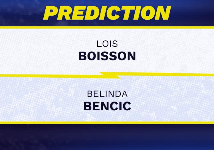 Lois Boisson vs Belinda Bencic Tennis Prediction.