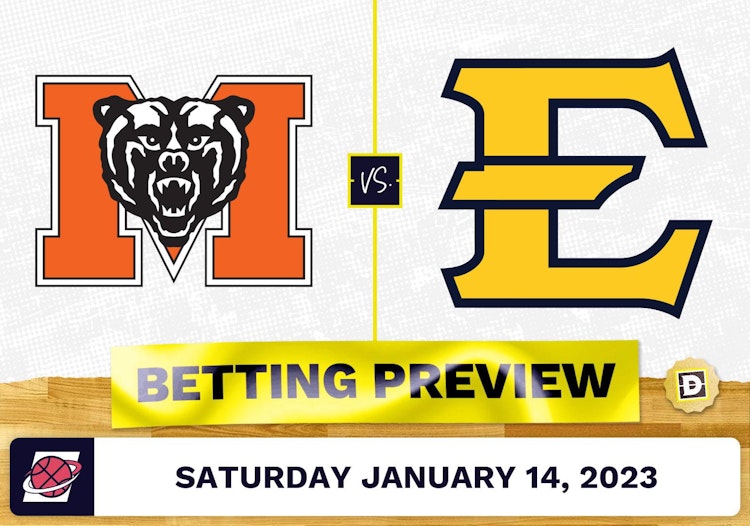 Mercer vs. East Tennessee State CBB Prediction and Odds - Jan 14, 2023