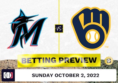 Marlins vs. Brewers Prediction and Odds - Oct 2, 2022
