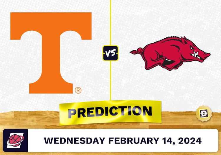 Tennessee vs. Arkansas Prediction, Odds, College Basketball Picks [2/14/2024]