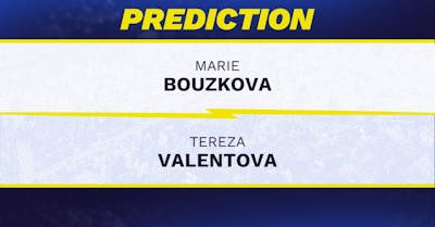 Marie Bouzkova vs. Tereza Valentova Prediction, Odds, Picks for WTA Prague Open 2025