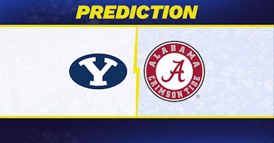 BYU vs. Alabama Prediction: Alabama Predicted to Win NCAA Tournament Sweet Sixteen Matchup [3/27/2025]