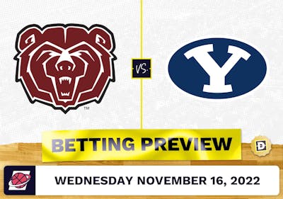 Missouri State vs. BYU CBB Prediction and Odds - Nov 16, 2022