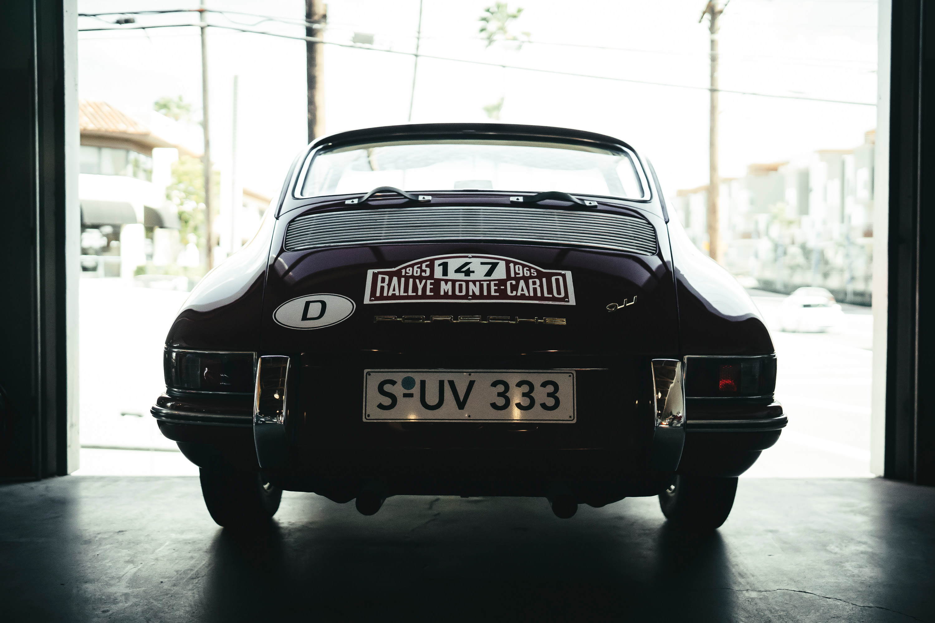 1965 Porsche 911 with Monte Carlo livery.