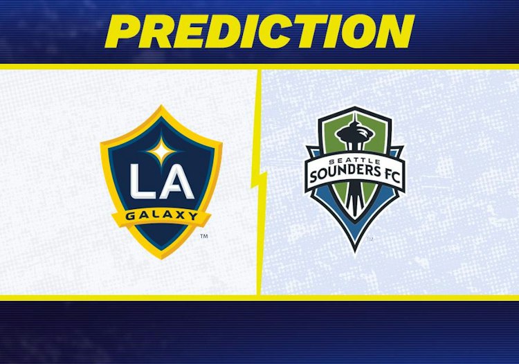 LA Galaxy takes on Seattle Sounders in MLS action.