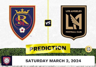 Real Salt Lake vs. Los Angeles FC Prediction, Odds, MLS Picks [3/2/2024]