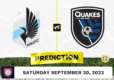 Minnesota United vs. San Jose Earthquakes Prediction - September 30, 2023