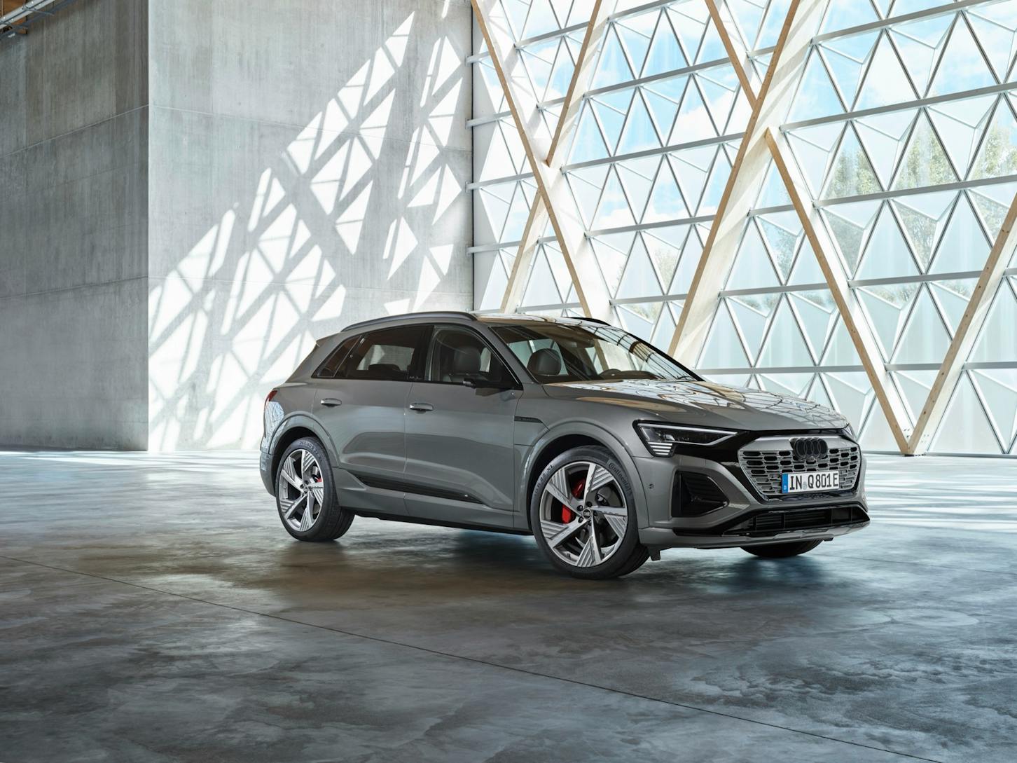 Ein Audi Q8 e-tron.