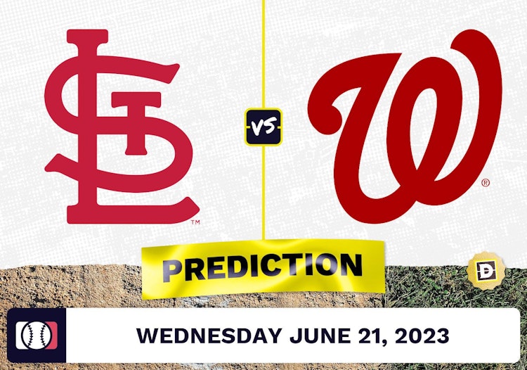 Cardinals vs. Nationals Prediction for MLB Wednesday [6/21/2023]