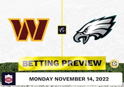Commanders vs. Eagles Week 10 Prediction and Odds - Nov 14, 2022