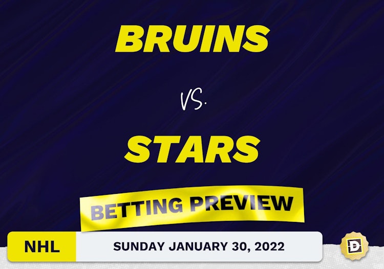 Bruins vs. Stars Predictions and Odds - Jan 30, 2022
