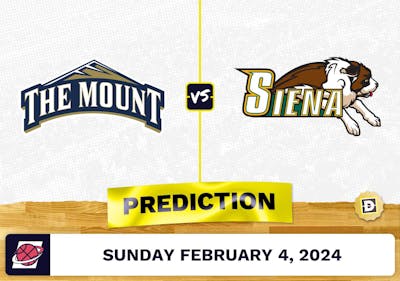 Mount St. Mary's vs. Siena Prediction, Odds, College Basketball Picks [2/4/2024]