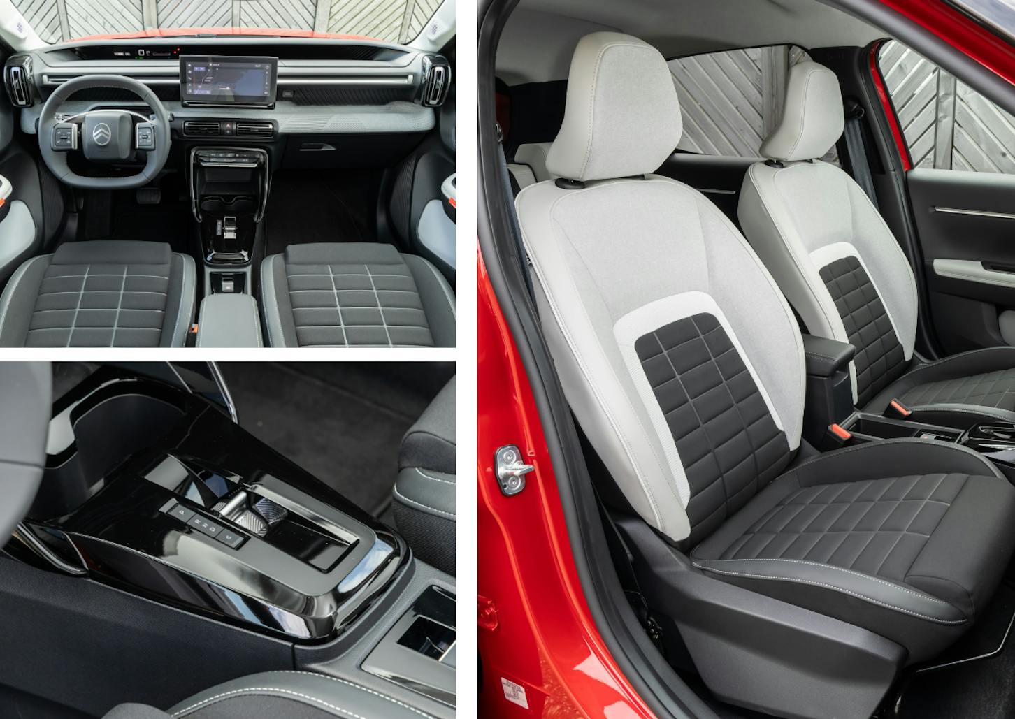 Das Interior des Citroën ë-C3