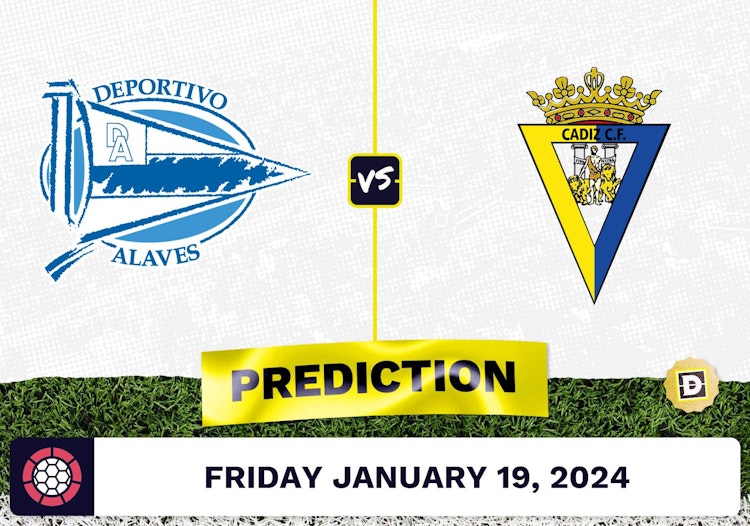 Alaves vs. Cadiz Prediction, Odds, La Liga Picks [1/19/2024]