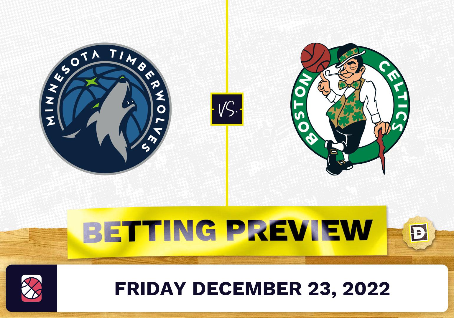 Timberwolves Vs. Celtics Prediction And Odds - Dec 23, 2022