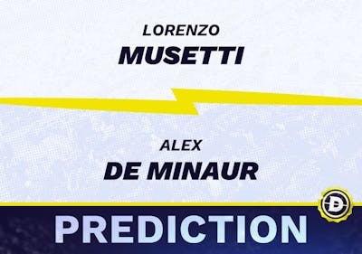 Lorenzo Musetti vs. Alex de Minaur Prediction, Odds, Picks for ATP Cinch Championships 2024