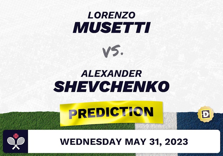 Lorenzo Musetti vs. Alexander Shevchenko Prediction - French Open 2023