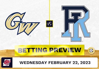 George Washington vs. Rhode Island CBB Prediction and Odds - Feb 22, 2023