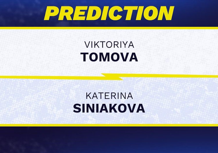 Viktoriya Tomova vs Katerina Siniakova Tennis Prediction.