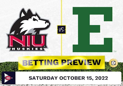 Northern Illinois vs. Eastern Michigan CFB Prediction and Odds - Oct 15, 2022