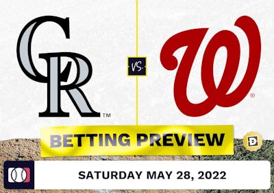 Rockies vs. Nationals Prediction and Odds - May 28, 2022