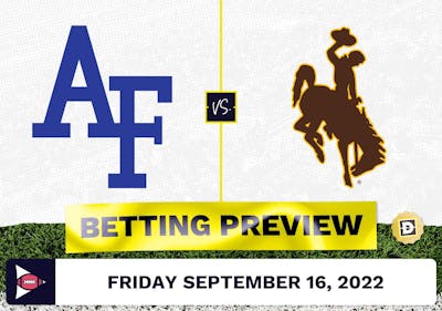 Air Force vs. Wyoming CFB Prediction and Odds - Sep 16, 2022