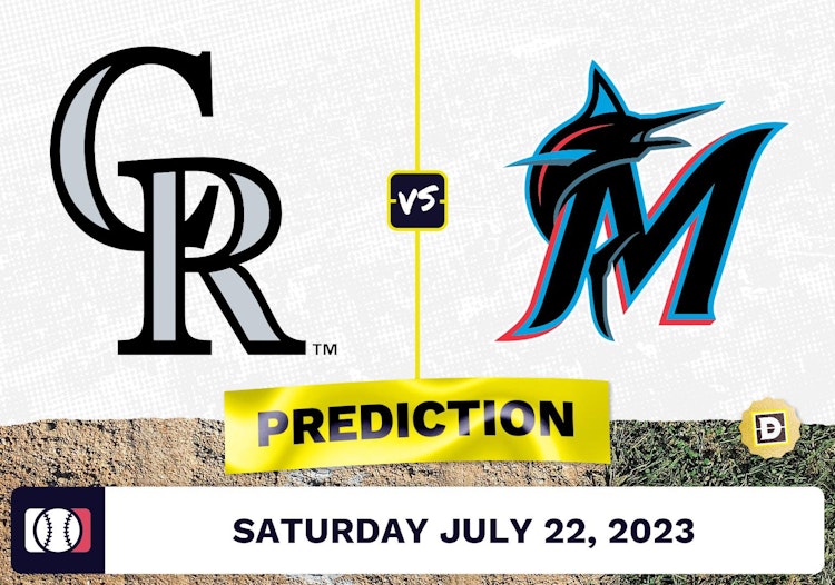 Rockies vs. Marlins Prediction for MLB Saturday [7/22/2023]