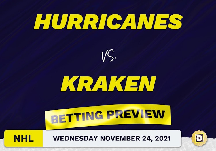 Hurricanes vs. Kraken Predictions and Odds - Nov 24, 2021