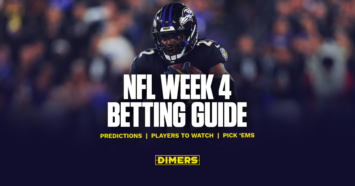 NFL Week 4 betting guide: Model backed picks, top player props and sharp Pick 'Ems
