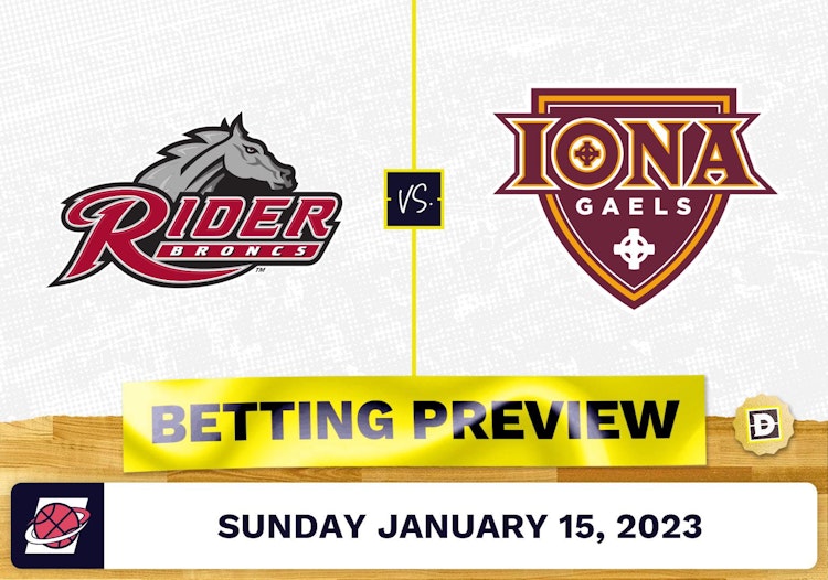 Rider vs. Iona CBB Prediction and Odds - Jan 15, 2023