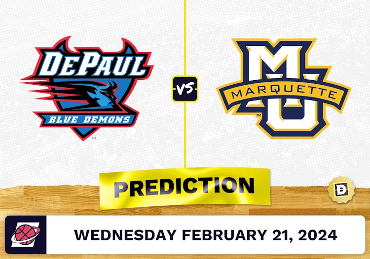 DePaul vs. Marquette Prediction, Odds, College Basketball Picks [2/21/2024]