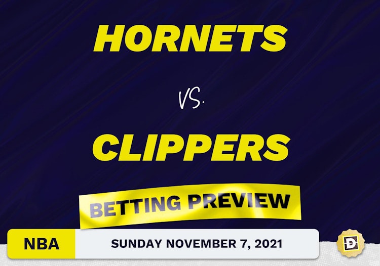 Hornets vs. Clippers Predictions and Odds - Nov 7, 2021