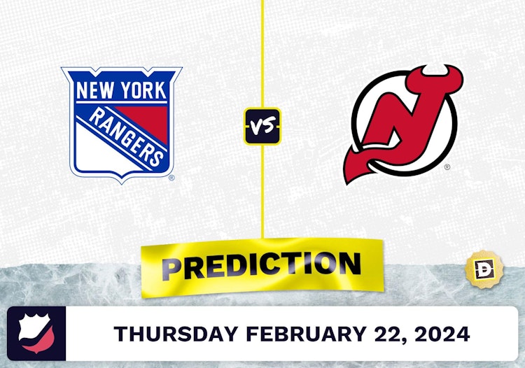 NY Rangers vs. New Jersey Devils Prediction, Odds, NHL Picks [2/22/2024]