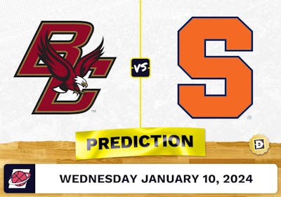 Boston College vs. Syracuse Prediction, Odds, College Basketball Picks  [1/10/2024]