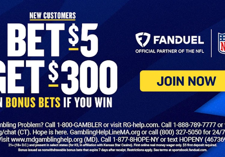 New FanDuel Promo Code Unlocks $300 Sports Betting Bonus With $5 bet.