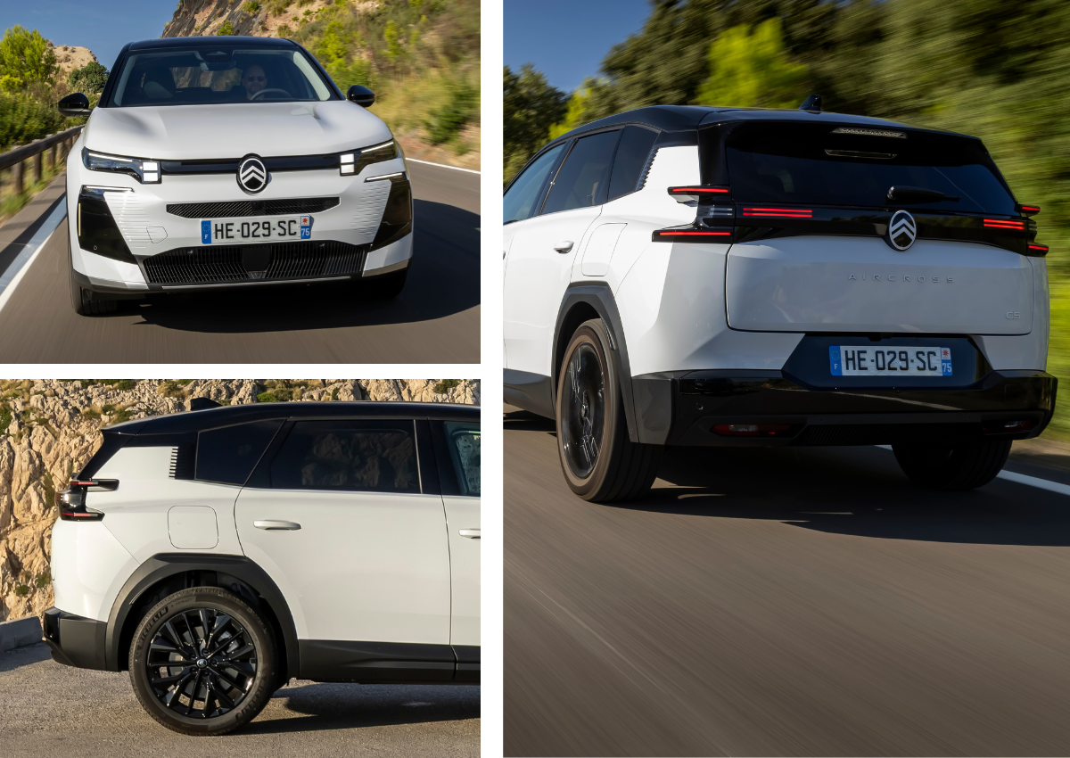 Das Exterior des Citroën C5 Aircross