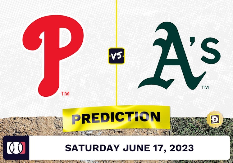 Phillies vs. Athletics Prediction for MLB Saturday [6/17/2023]