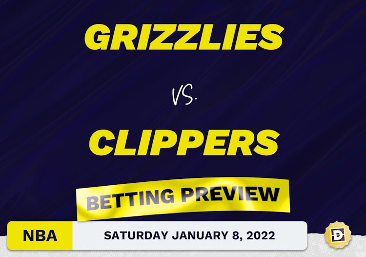 Grizzlies vs. Clippers Predictions and Odds - Jan 8, 2022