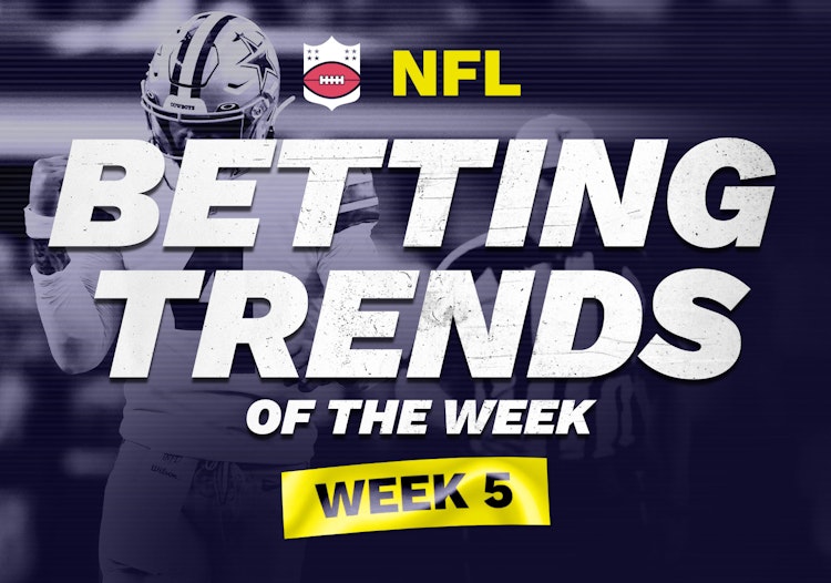 NFL 2021 - Week 5 Betting Trends: PATs all over the slate