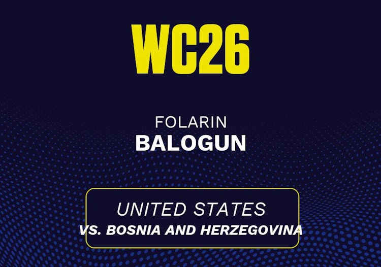 Folarin Balogun projected stats for Wednesday, July 1, 2026.
