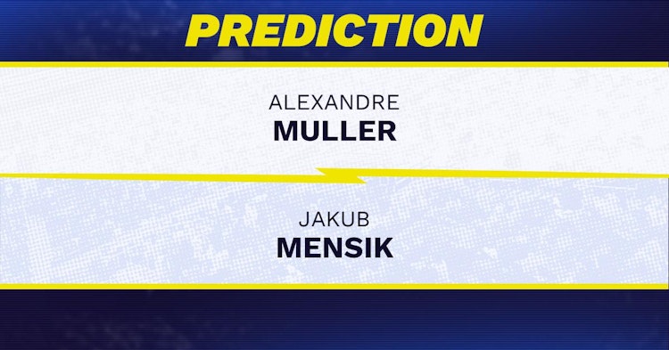 Alexandre Muller vs Jakub Mensik Tennis Prediction.