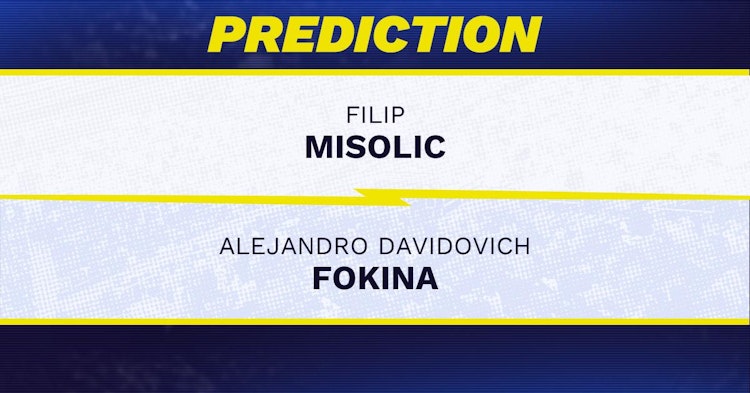 Filip Misolic vs Alejandro Davidovich Fokina Tennis Prediction.
