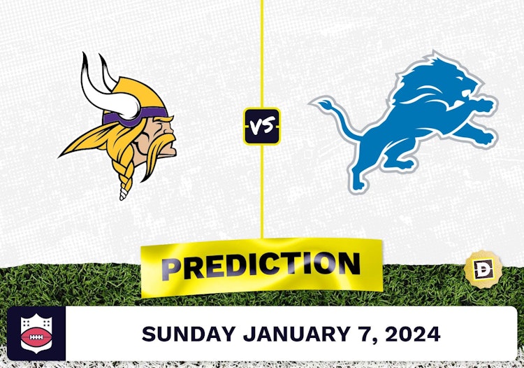 Minnesota Vikings vs. Detroit Lions Prediction, Odds, NFL Picks - Week 18 [2024]