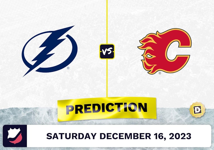 Tampa Bay Lightning vs. Calgary Flames Prediction, Odds, Picks for NHL Saturday [12/16/2023]