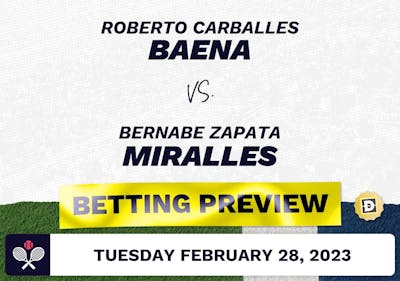 Roberto Carballes Baena vs. Bernabe Zapata Miralles Predictions - Feb 28, 2023