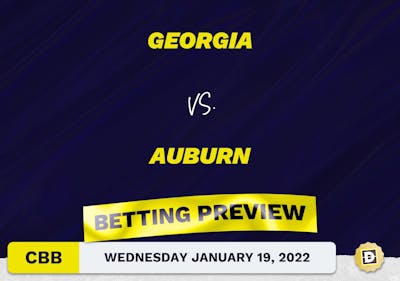 Georgia vs. Auburn CBB Predictions and Odds - Jan 19, 2022