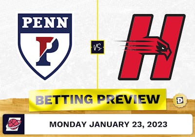 Pennsylvania vs. Hartford CBB Prediction and Odds - Jan 23, 2023